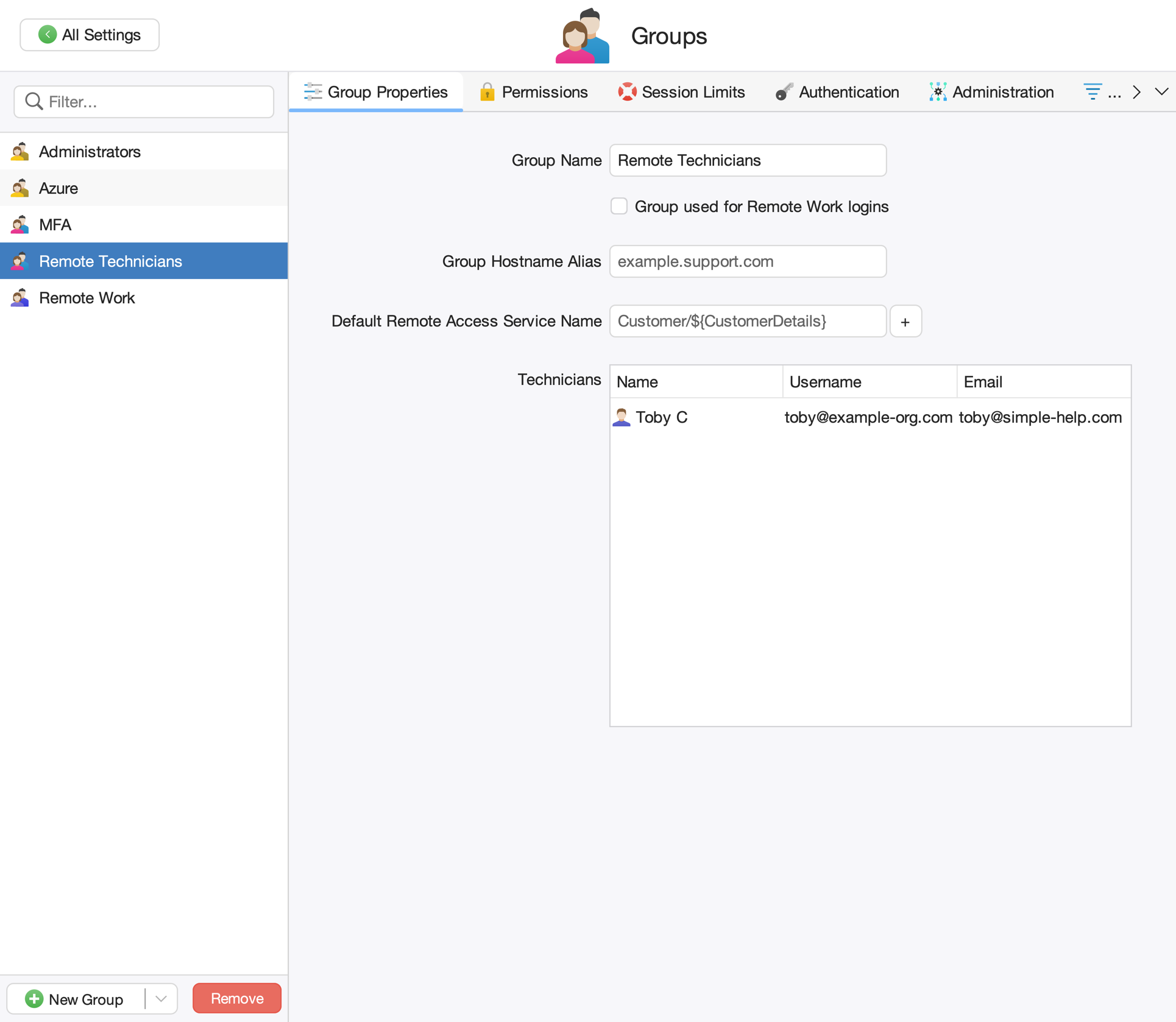 SimpleHelp Administration Guide